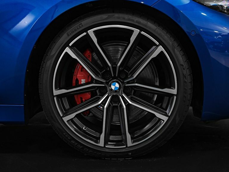 BMW 4 Series 420D Mht M Sport Step Convertible Blue #5