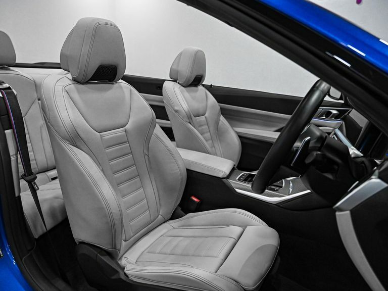 BMW 4 Series 420D Mht M Sport Step Convertible Blue #2