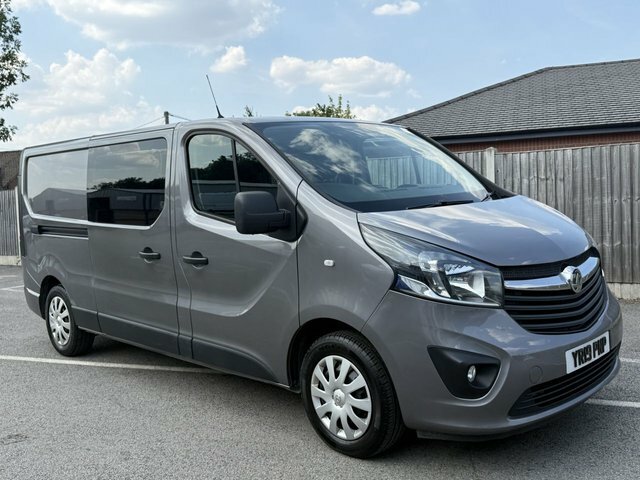 Vauxhall Vivaro 1.6 Cdti 2900 Biturbo Ecotec Sportive Crew Van Dou Grey