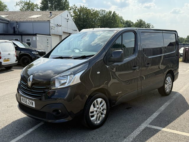 Renault Trafic 1.6 Dci 27 Sport Nav Panel Van S Black #6