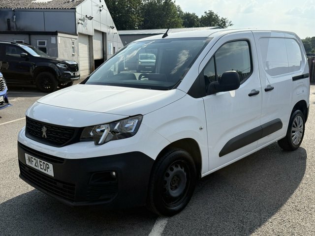 Peugeot Partner 1.5 Bluehdi 1000 Professional Standard Panel Van 5 White #6