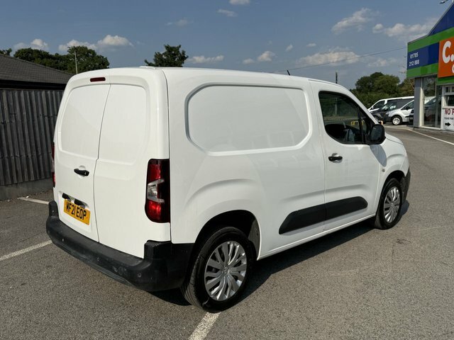 Peugeot Partner 1.5 Bluehdi 1000 Professional Standard Panel Van 5 White #3