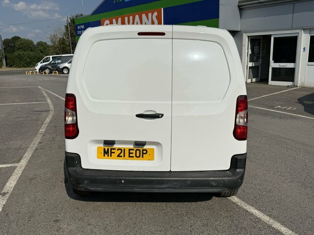 Peugeot Partner 1.5 Bluehdi 1000 Professional Standard Panel Van 5 White #4