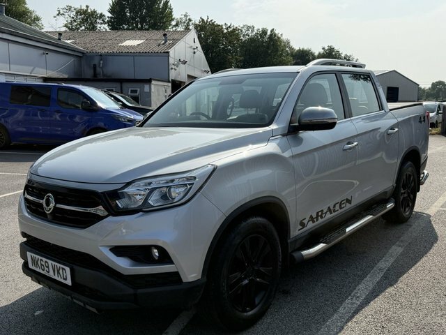 SsangYong Musso 2.2D Saracen Pickup Double Cab 4Wd Silver #6