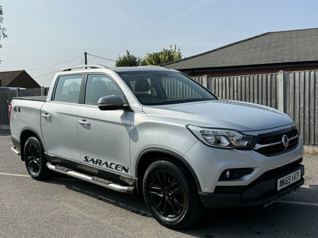 SsangYong Musso 2.2D Saracen Pickup Double Cab 4Wd Silver