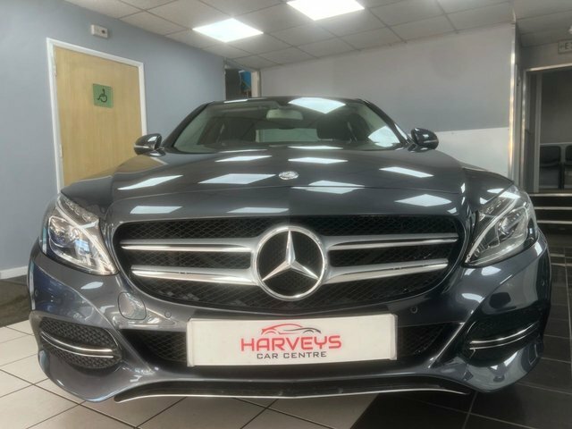 Mercedes-Benz C Class 2.0 C200 Sport Saloon Euro 6 S DN15RXD Grey #4