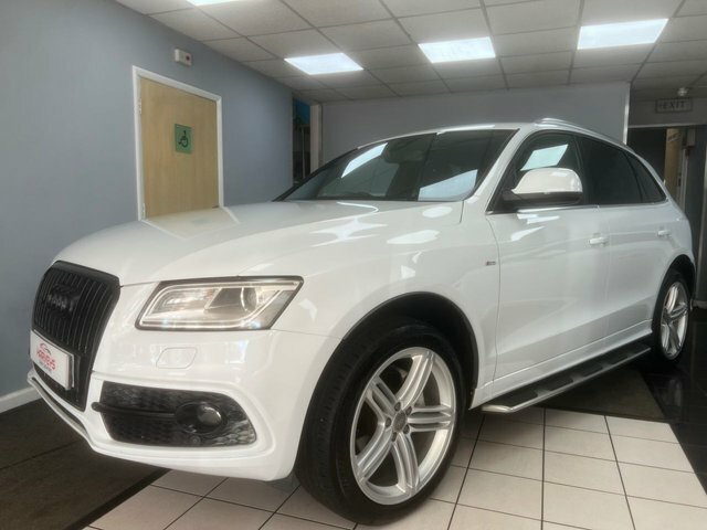 Audi Q5 2.0 Tfsi S Line Plus Suv Tiptronic Quat GX14LXT White #6