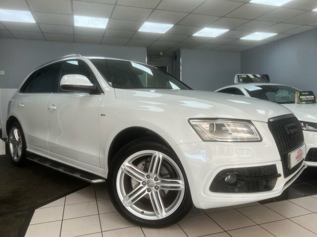 Audi Q5 2.0 Tfsi S Line Plus Suv Tiptronic Quat GX14LXT White #2