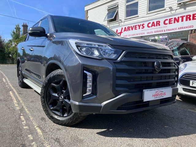 SsangYong Musso 2.2D Saracen Pickup Double Cab 4Wd Grey