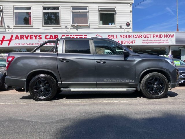 SsangYong Musso 2.2D Saracen Pickup Double Cab 4Wd Grey #6