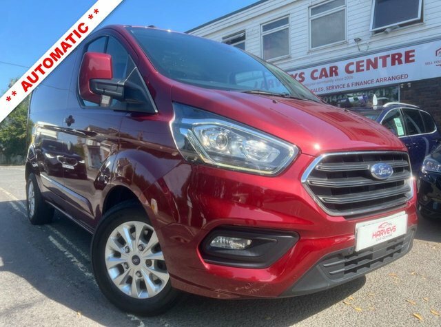 Ford Transit Custom 1.0 340 Ecoboost 13.6Kwh Limited Panel Van Pet AK20NKG Red