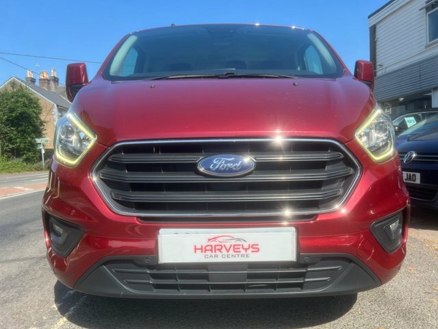 Ford Transit Custom 1.0 340 Ecoboost 13.6Kwh Limited Panel Van Pet AK20NKG Red #4