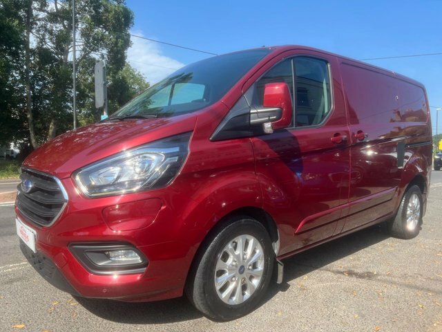 Ford Transit Custom 1.0 340 Ecoboost 13.6Kwh Limited Panel Van Pet AK20NKG Red #6