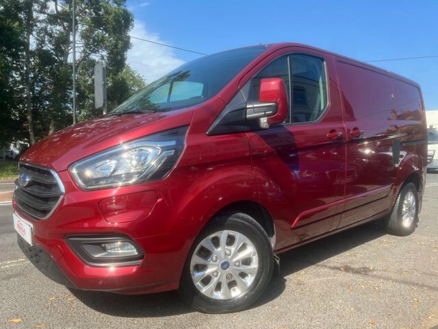 Ford Transit Custom 1.0 340 Ecoboost 13.6Kwh Limited Panel Van Pet AK20NKG Red #5