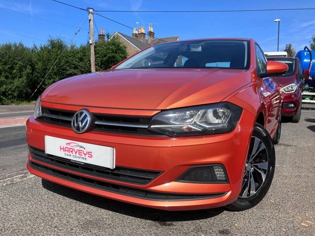 Volkswagen Polo 1.0 Se Hatchback Euro 6 S S 6 DN18PBO Orange #3