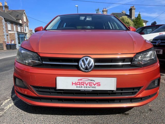 Volkswagen Polo 1.0 Se Hatchback Euro 6 S S 6 DN18PBO Orange #6