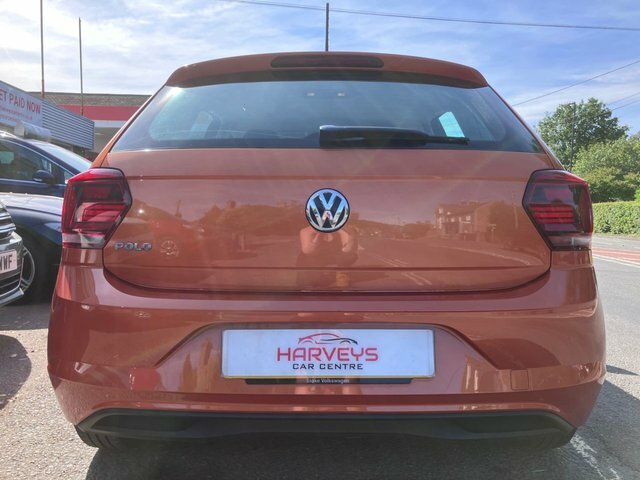 Volkswagen Polo 1.0 Se Hatchback Euro 6 S S 6 DN18PBO Orange #5