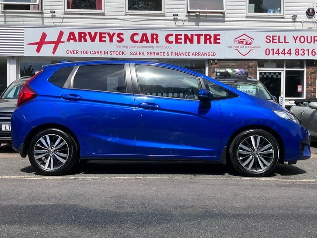 Honda Jazz 1.3 I-vtec Ex Cvt Euro 6 Ss Full Service Hi Silver #9