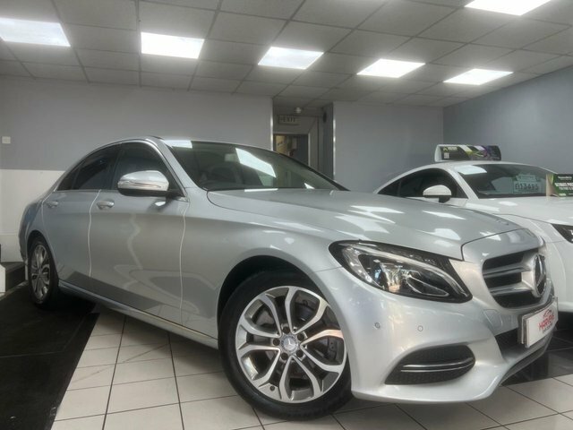 Mercedes-Benz C Class 1.6 C200d Sport Saloon Euro 6 S Silver #2