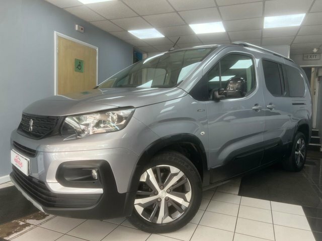 Peugeot Rifter 1.5 Bluehdi Gt Line Long Mpv Eur WV19HLZ Grey #5