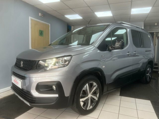 Peugeot Rifter 1.5 Bluehdi Gt Line Long Mpv Eur WV19HLZ Grey #6