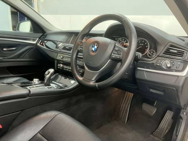 BMW 5 Series 520D Efficientdynamics Black #11