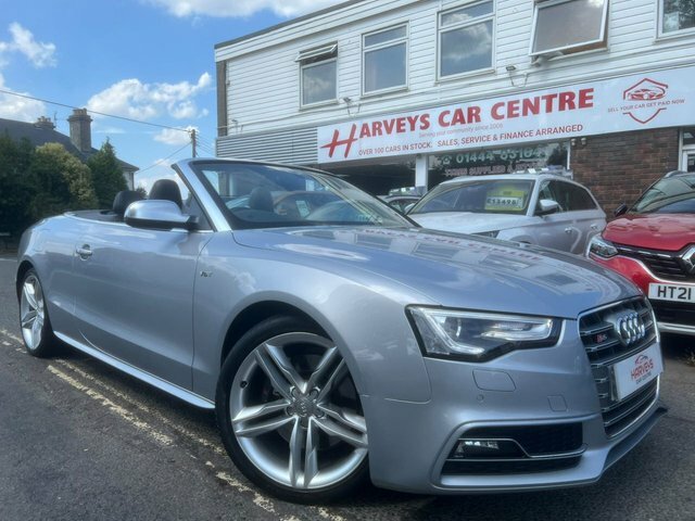 Audi S5 3.0 Tfsi V6 Cabriolet S Tronic Quattro Silver #2