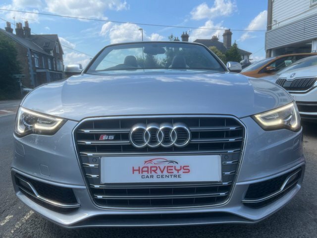 Audi S5 3.0 Tfsi V6 Cabriolet S Tronic Quattro Silver #4