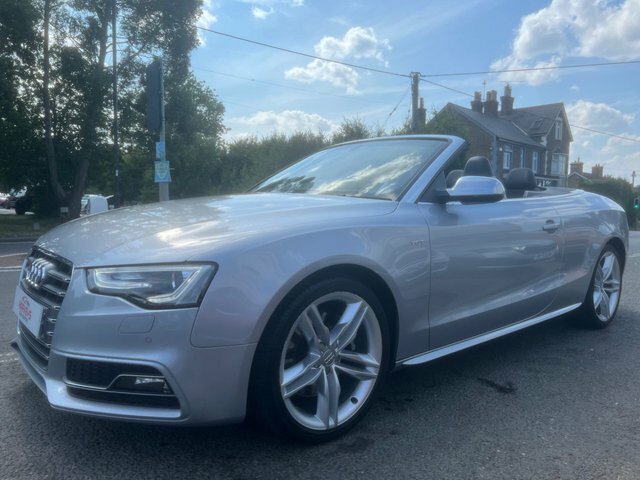 Audi S5 3.0 Tfsi V6 Cabriolet S Tronic Quattro Silver #5
