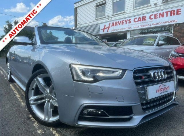 Audi S5 3.0 Tfsi V6 Cabriolet S Tronic Quattro Silver