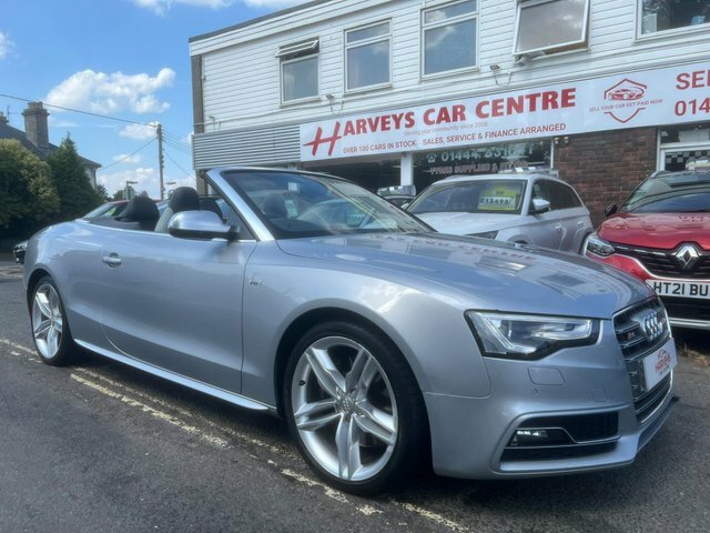 Audi S5 3.0 Tfsi V6 Cabriolet S Tronic Quattro Silver #3