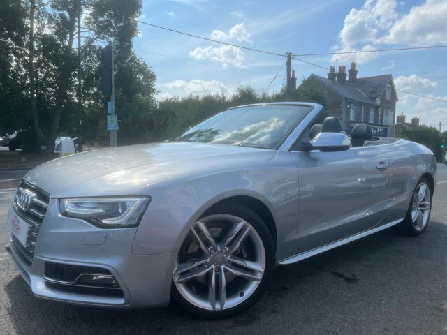 Audi S5 3.0 Tfsi V6 Cabriolet S Tronic Quattro Silver #6