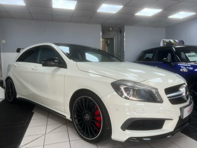 Mercedes-Benz A Class 2.0 A45 Amg Hatchback Spds Dct 4Matic E White #3