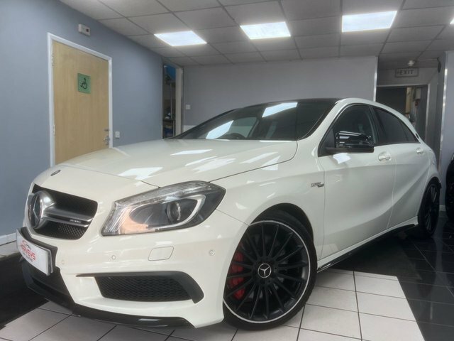 Mercedes-Benz A Class 2.0 A45 Amg Hatchback Spds Dct 4Matic E White #5