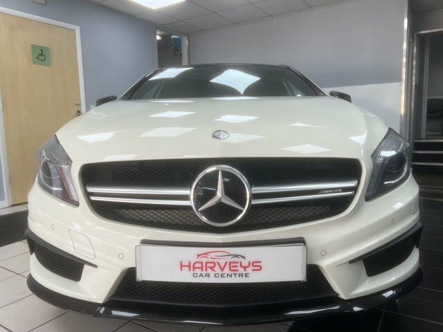 Mercedes-Benz A Class 2.0 A45 Amg Hatchback Spds Dct 4Matic E White #4