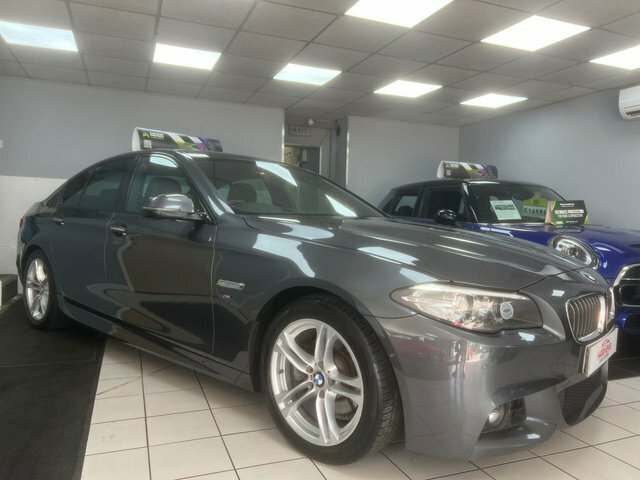 BMW 5 Series 2.0 520I M Sport Saloon Euro 6 S Grey #3