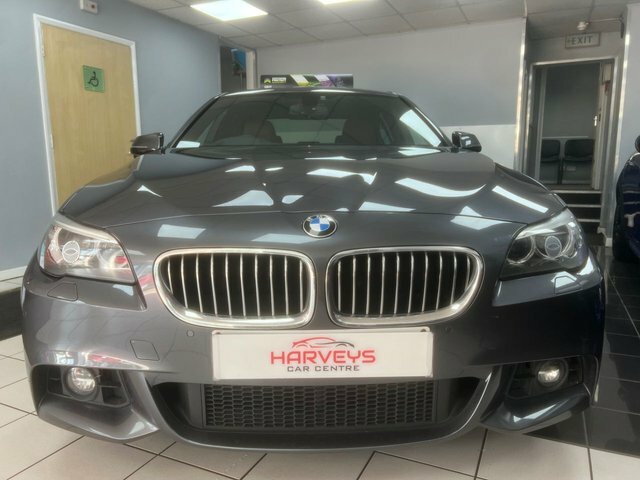 BMW 5 Series 2.0 520I M Sport Saloon Euro 6 S Grey #4