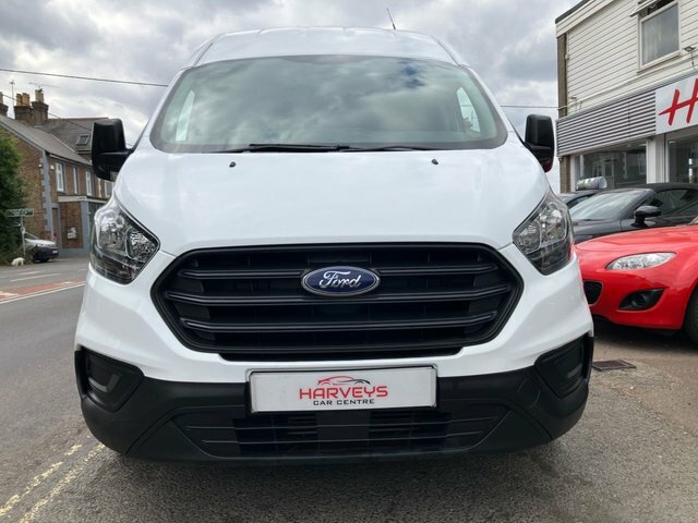 Ford Transit Custom 2.0 300 Ecoblue Leader Panel Van MT70ZHK White #4