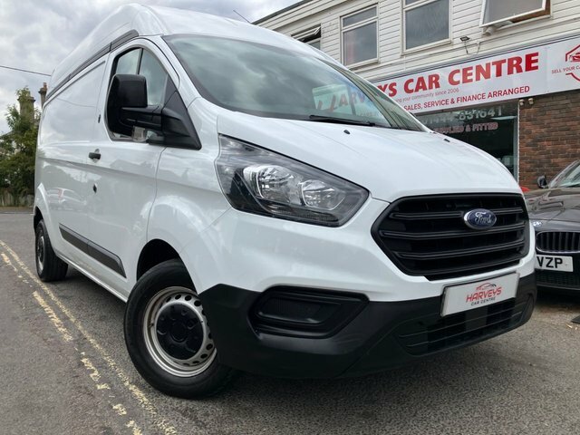 Ford Transit Custom 2.0 300 Ecoblue Leader Panel Van MT70ZHK White #2