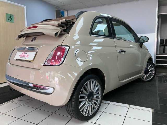 Fiat 500C Convertible White #37