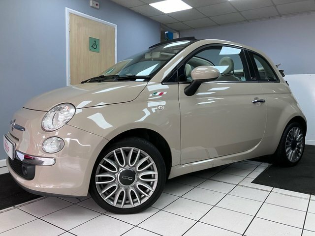 Fiat 500C Convertible White #22