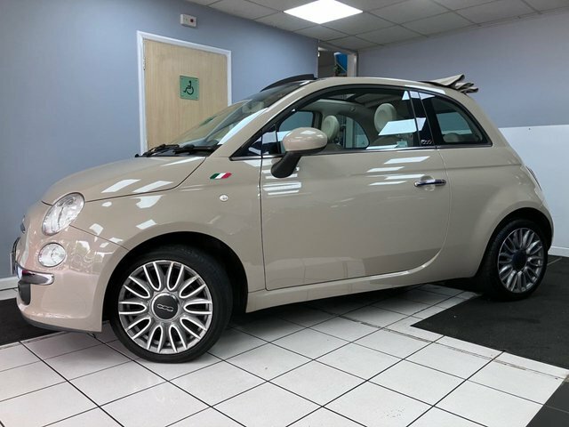 Fiat 500C Convertible White #19