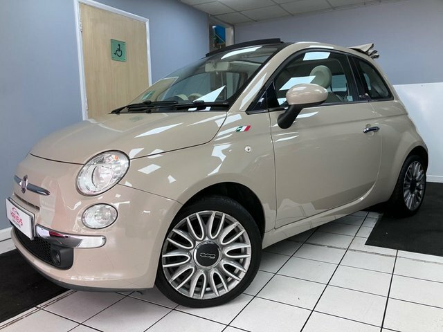Fiat 500C Convertible White #18