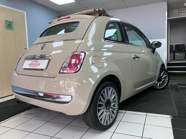 Fiat 500C Convertible White #39