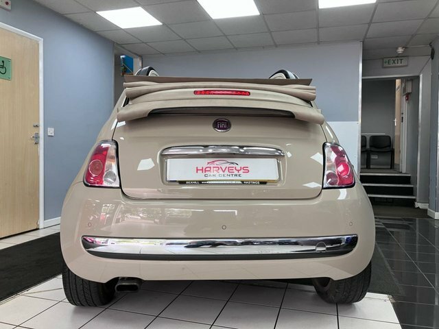 Fiat 500C Convertible White #34