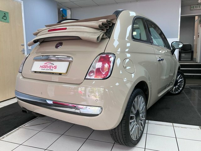 Fiat 500C Convertible White #35