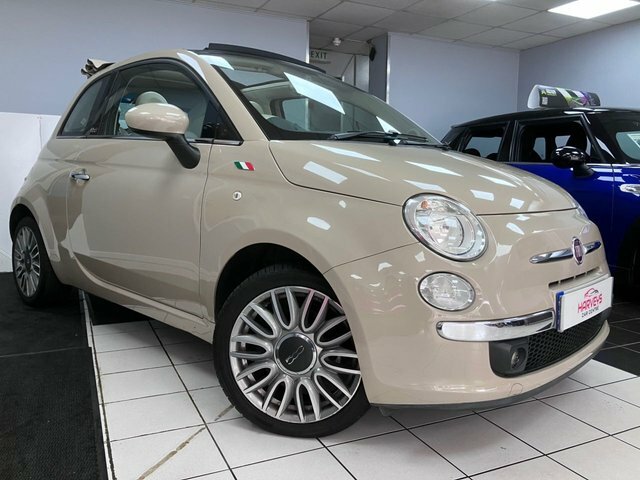 Fiat 500C Convertible White #7