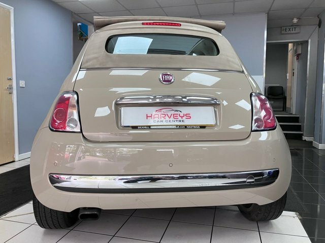 Fiat 500C Convertible White #33