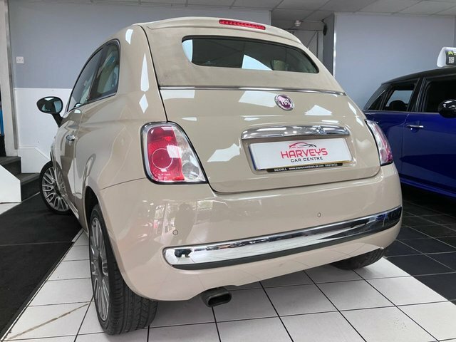 Fiat 500C Convertible White #24