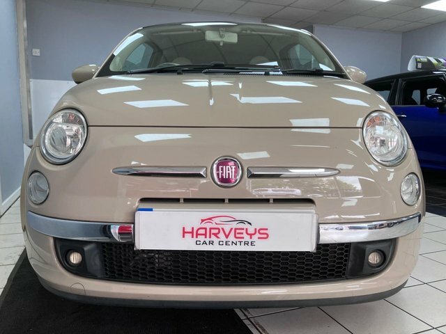 Fiat 500C Convertible White #11